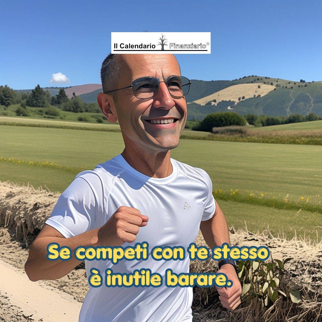 Se competi con te stesso è inutile barare.