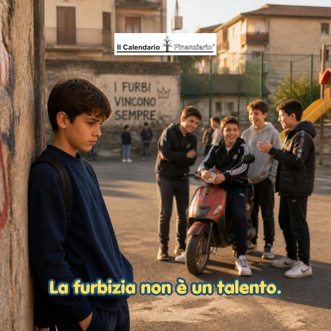 La furbizia non è un talento.