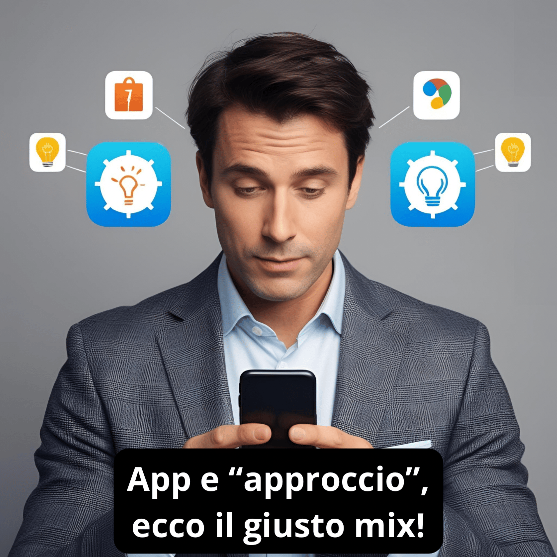 Non è l’App, è il tuo approccio che fa la differenza.