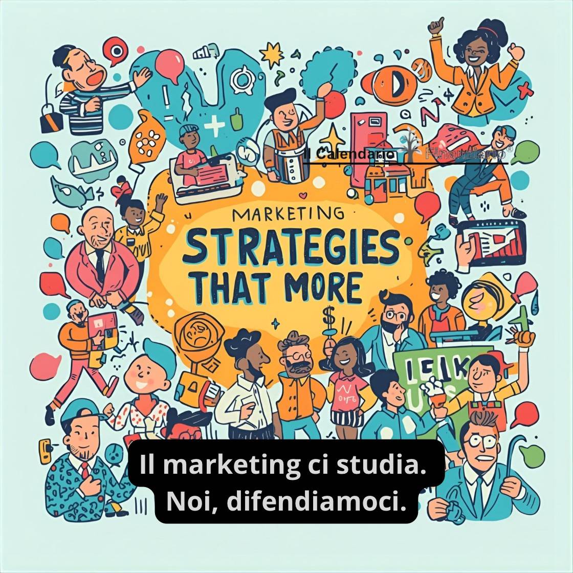 Il marketing ci studia. Noi, difendiamoci.