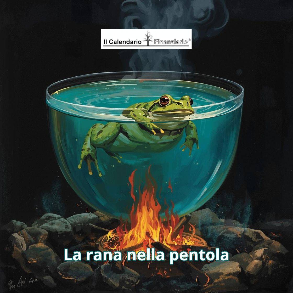 La rana nella pentola.