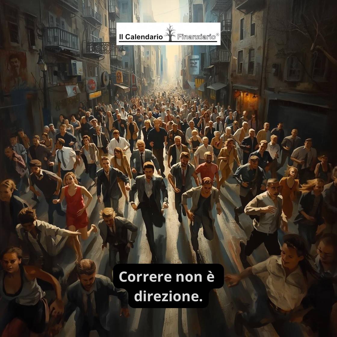 Correre non è direzione.