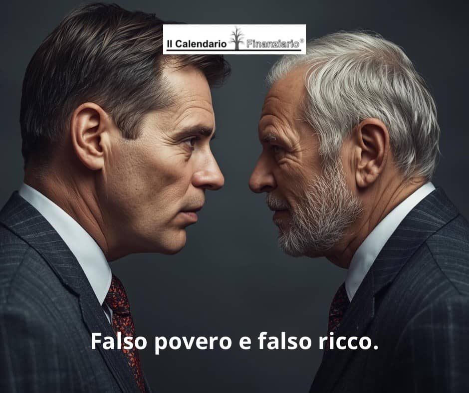 Falso povero e falso ricco.
