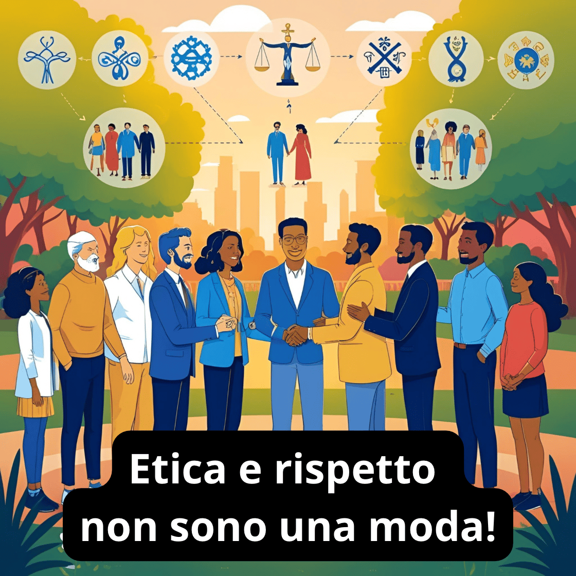 Il rispetto non è una moda, l’etica non è un ostacolo.