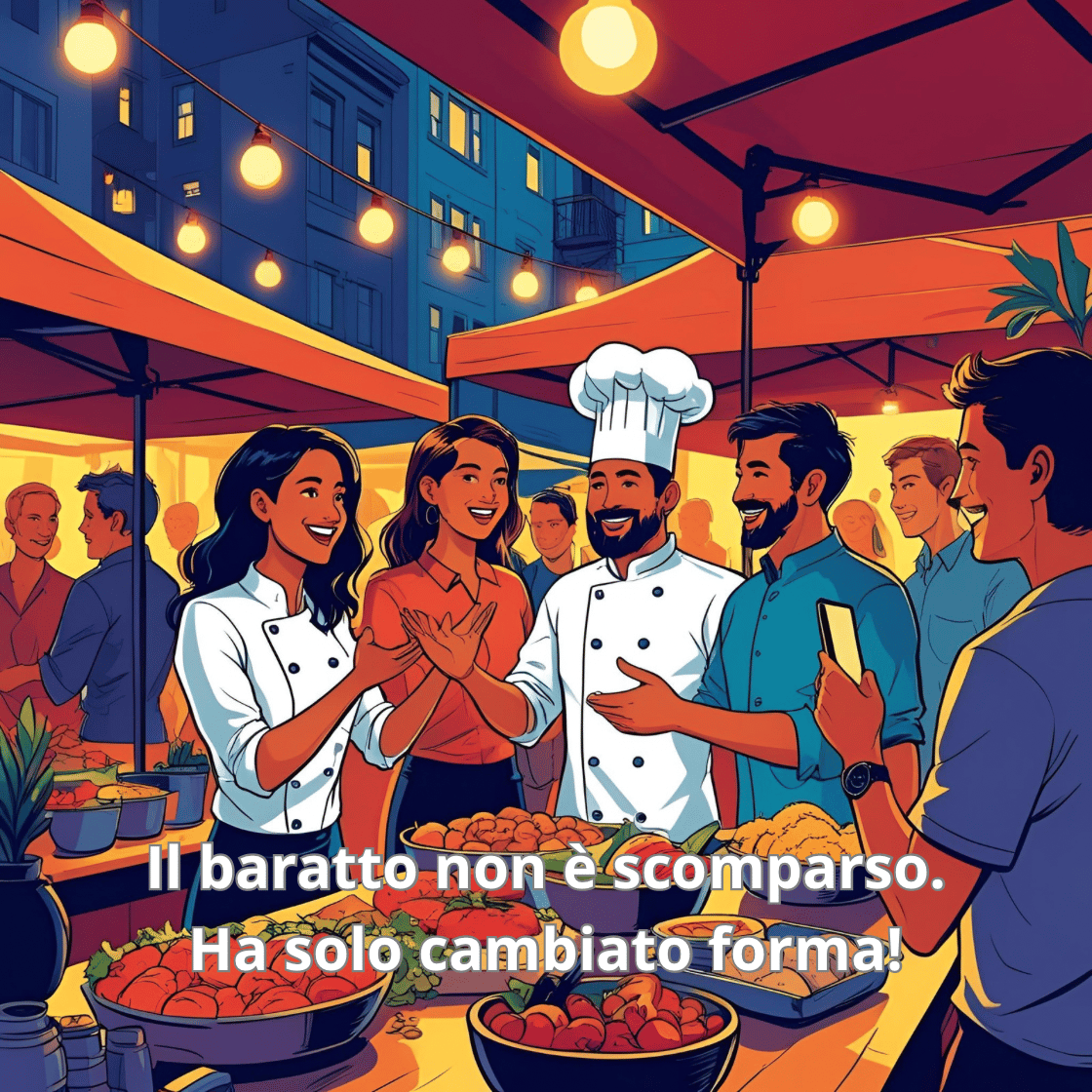 Il baratto non è scomparso. Ha solo cambiato forma.