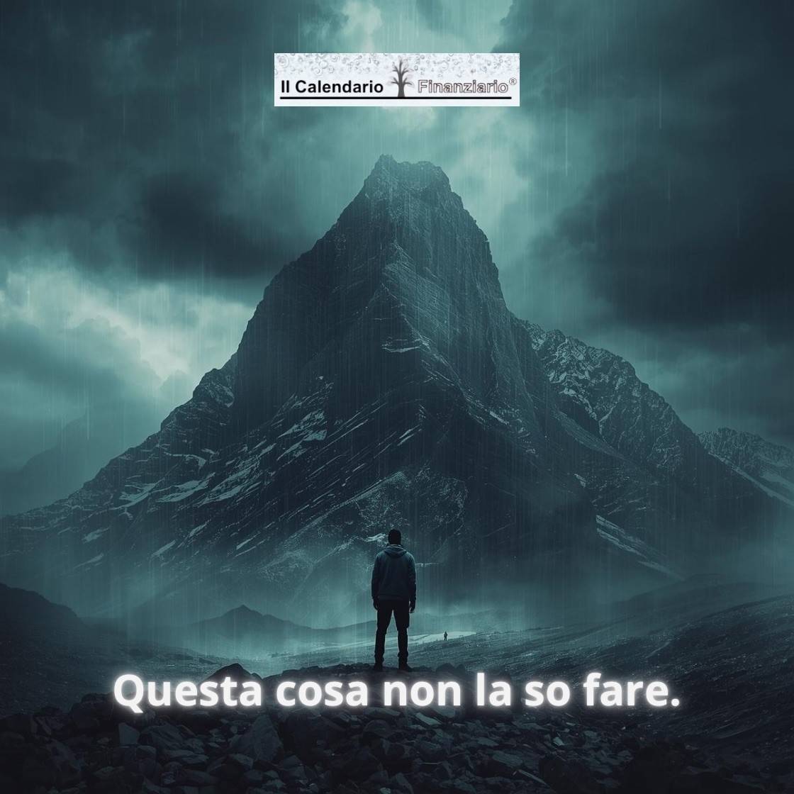 Questa cosa non la so fare.