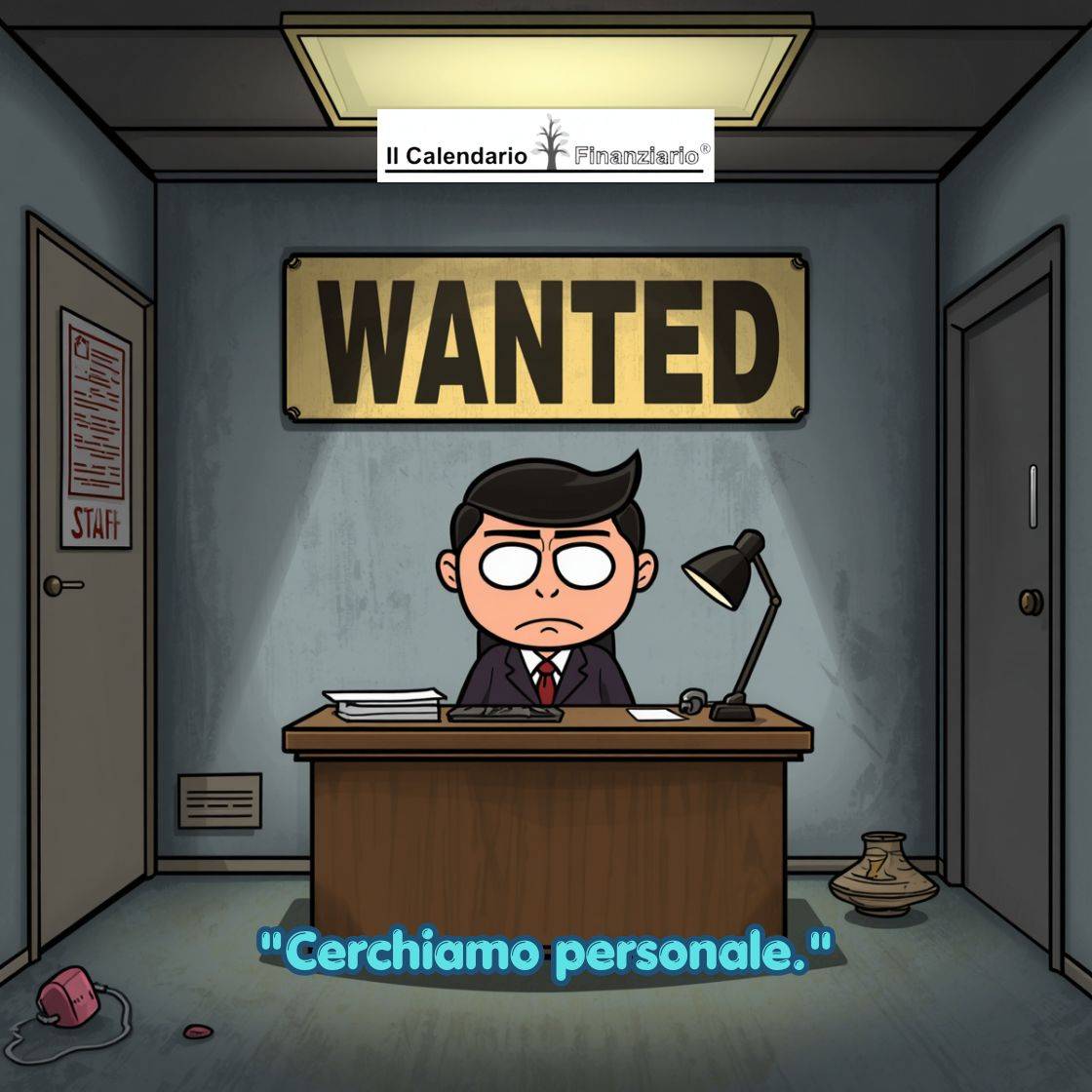 “Cerchiamo personale.”
