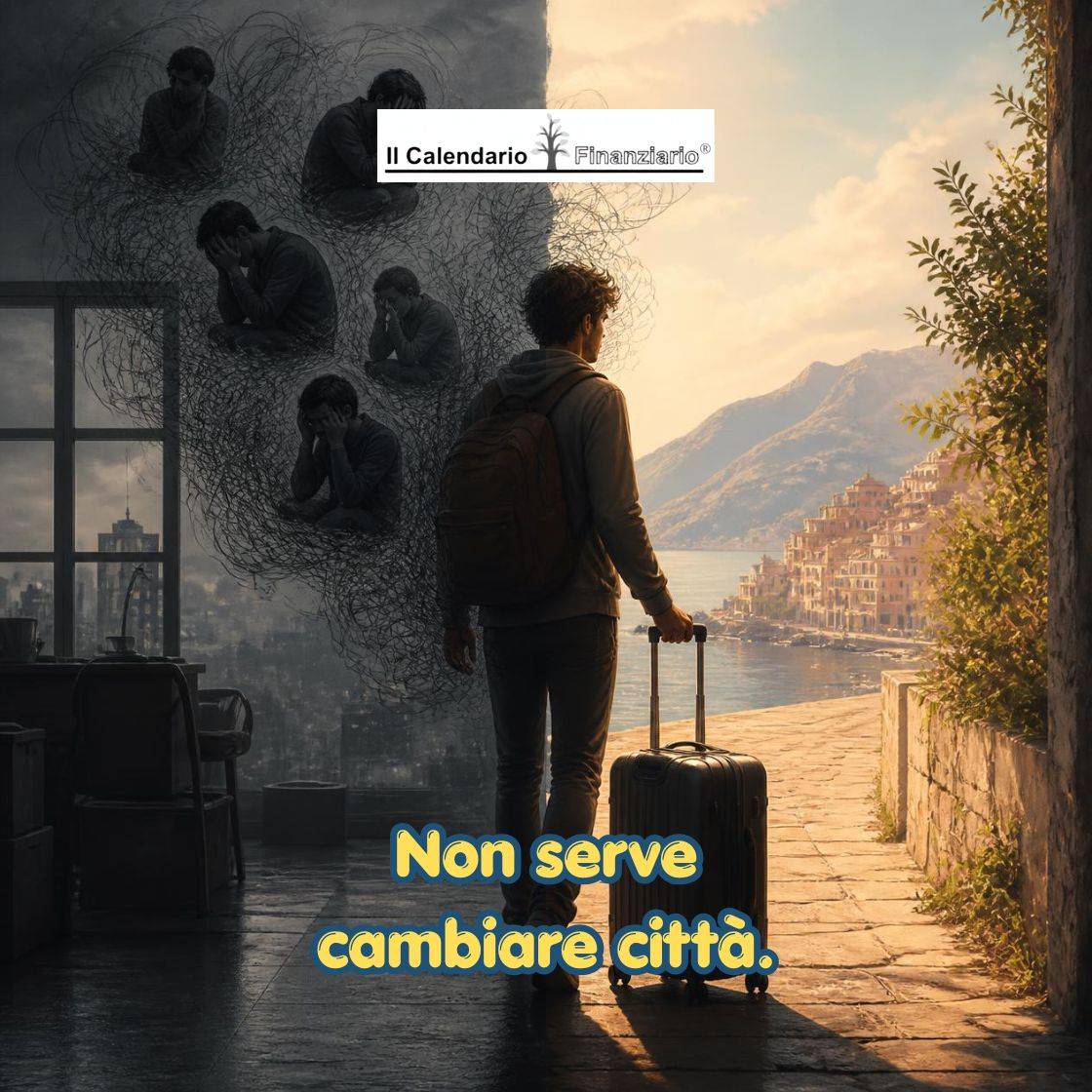 Non serve cambiare città.