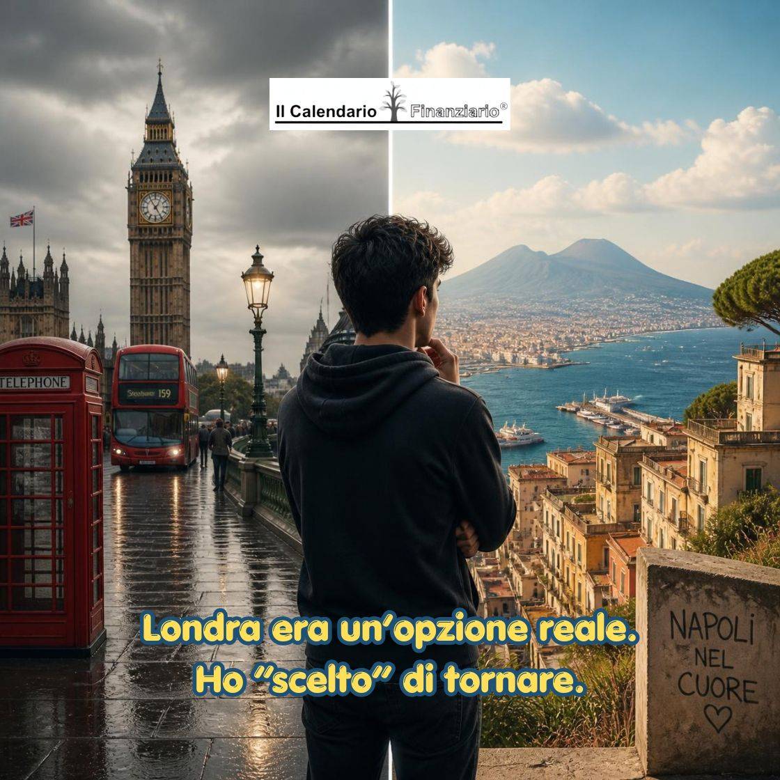 Londra era un’opzione reale. Ho “scelto” di tornare.