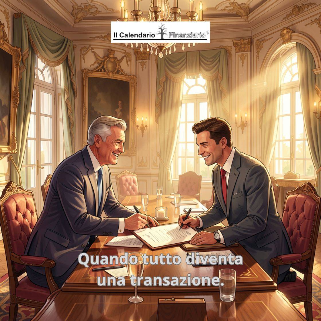 Quando tutto diventa una transazione.